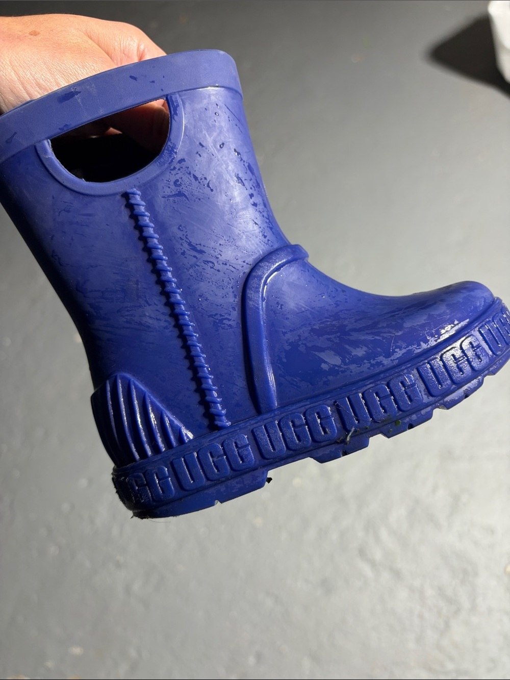 Ugh Toddler Rainboots Blue Size 7